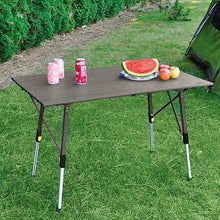 Load image into Gallery viewer, Timber Ridge® Adjustable Height Folding Camp Table