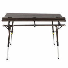 Load image into Gallery viewer, Timber Ridge® Adjustable Height Folding Camp Table
