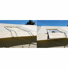 Load image into Gallery viewer, Image of the Stove Port on top of the Timber Ridge® Six Person Grand Teton Outfitter Tent with Stove Port
