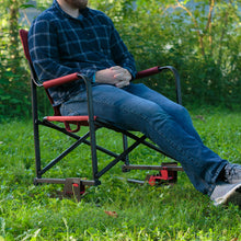 Load image into Gallery viewer, Timber Ridge® Mulberry Bounce Camping Chair
