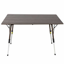 Load image into Gallery viewer, Timber Ridge® Adjustable Height Folding Camp Table
